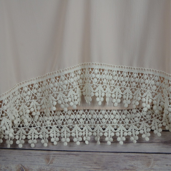 ASTR Lace Trimmed Top - Picture 3 of 4